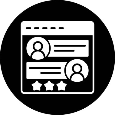 seo modern simgesinin vektör illüstrasyonu