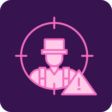 Kişisel ve ticari kullanım için vektör Cadılar Bayramı simgesi.