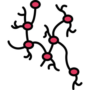 Bir karikatür çiçeğinin vektör çizimi