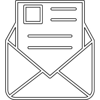 zarf e- posta simgesi