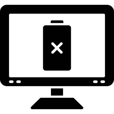 bilgisayar simgesi vektör illüstrasyonu