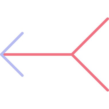 ok simgesi vektör illüstrasyonu