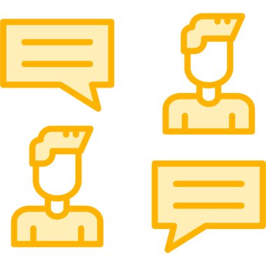 konuşma balonları Icons set