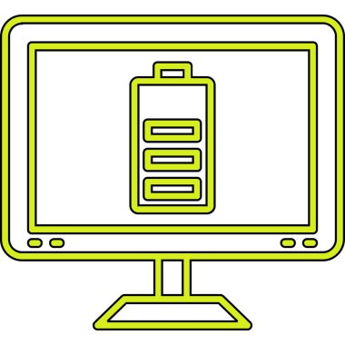 ekran vektör illüstrasyon tasarımlı dizüstü bilgisayar