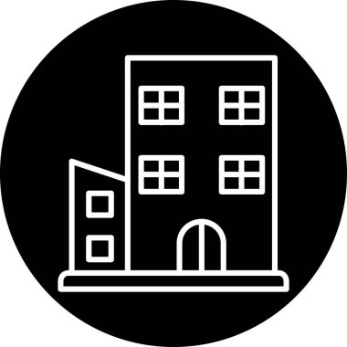 ev simgesi vektör illüstrasyonu