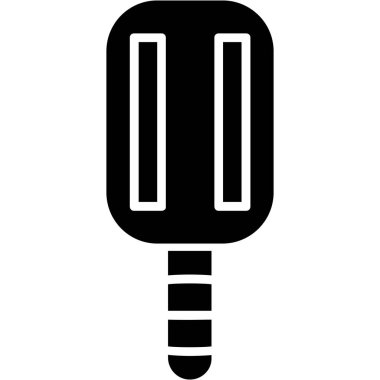 dondurma simgesi, vektör illüstrasyonu