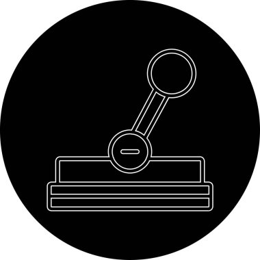 Ölçeklerin vektör simgesi, vektör illüstrasyonu