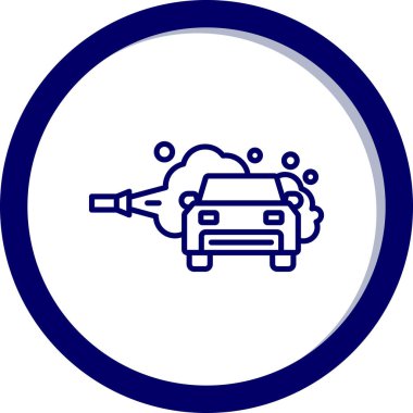 - Araba. Web simgesi basit illüstrasyon