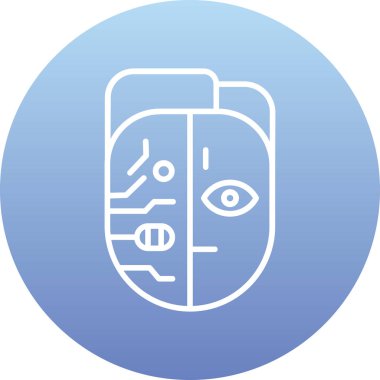 Moda biçimi izole edilmiş arka planda akıllı ev akıllı simgesi