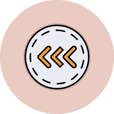 Sikke Simgesi vektör illüstrasyonu