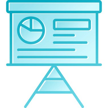 Gazetenin basit vektör illüstrasyonu