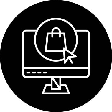 Kolayca değiştirebilen ya da düzenleyebilen internet güvenlik vektörü simgesi