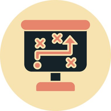 seo modern simgesinin vektör illüstrasyonu