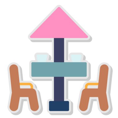 bank ikonu vektör illüstrasyonu