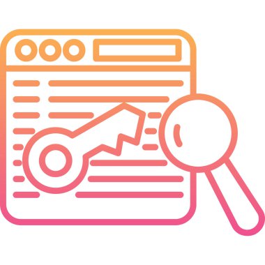 iş analizi renk çizgisi simgesi, finansal analiz, analiz, analiz