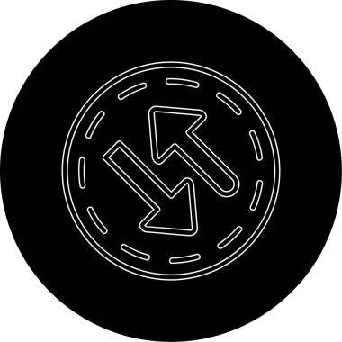 Web ve ticari ağ için vektör simgesi