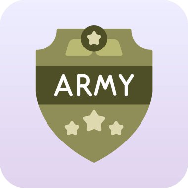 Kurdeleli bir kalkanın vektör çizimi