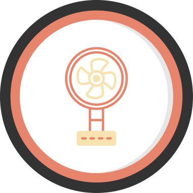 Hayran. Web simgesi basit illüstrasyon