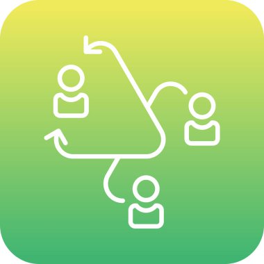 Vektör Paylaşım simgesi çizimi