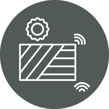 seo modern simgesinin vektör illüstrasyonu