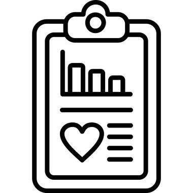 grafik ikonu vektör illüstrasyonu