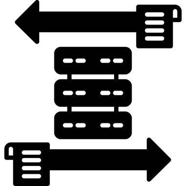 ağ veri sunucusu simgesi