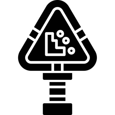 Seo simgesinin vektör illüstrasyonu