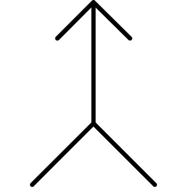 Çizgi film simgesinin vektör çizimi