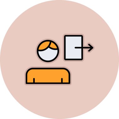 Ağ simgesi. İş grafiğinin vektör illüstrasyonu