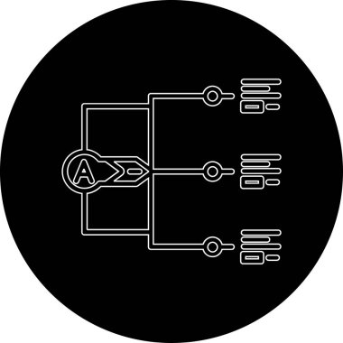 seo modern simgesinin vektör illüstrasyonu