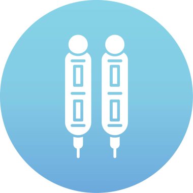 iki sembol vektör illüstrasyonuName