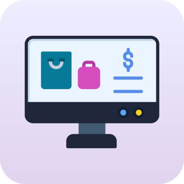 Online ödeme. Basit tasarım