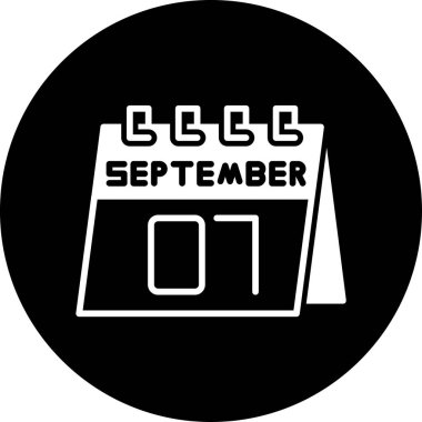 Takvim simgesi, vektör çizimi