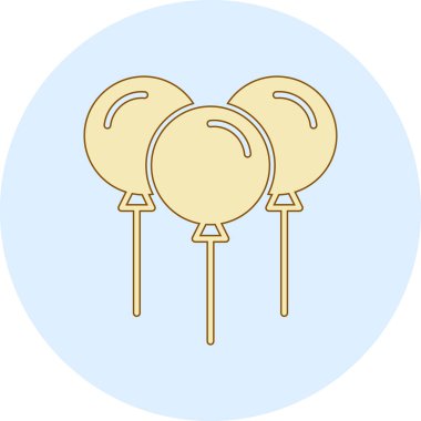 Çizgi film besin simgesinin vektör çizimi