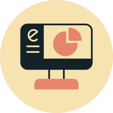 seo modern simgesinin vektör illüstrasyonu