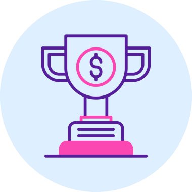 Ödül. Web simgesi basit illüstrasyon