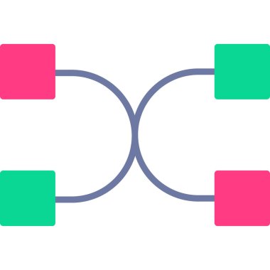 Modern b 'nin vektör illüstrasyonu eksik simgesi