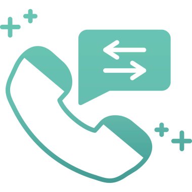 telefon arama simgesi düz biçimli