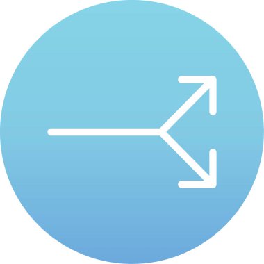 ok simgesi vektör illüstrasyonu