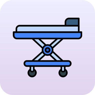 Gördüm. Web simgesi basit illüstrasyon