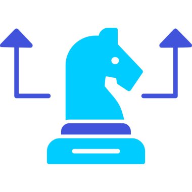 At simgesinin vektör illüstrasyonu