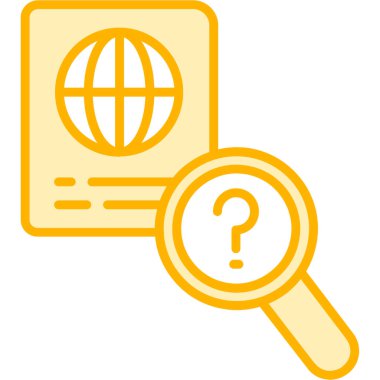 Ara. Web simgesi basit illüstrasyon