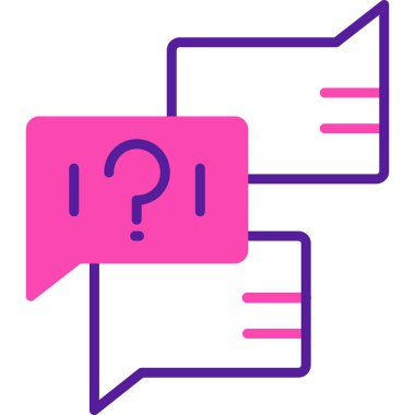 Soru işaretleri. Web simgesi