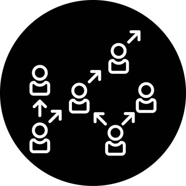 seo modern simgesinin vektör illüstrasyonu