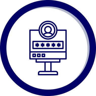 seo modern simgesinin vektör illüstrasyonu