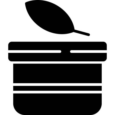 kase ikonu vektör illüstrasyonu