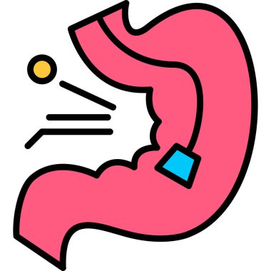 - Kanser. Web simgesi basit tasarım