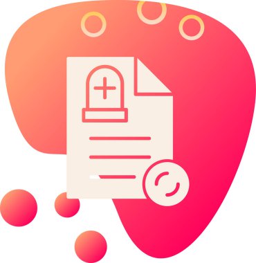 Bir kalp simgesinin vektör illüstrasyonu