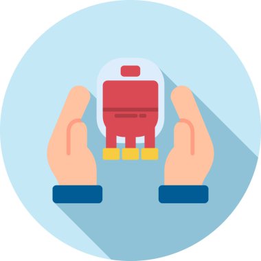 Banka mı? Web simgesi vektör illüstrasyonu