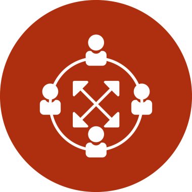 bağlantı simgesi vektör illüstrasyonu